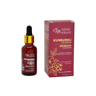 Bade Natural Doğal Kuşburnu Yüz Serumu 30 ml