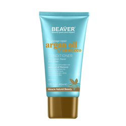 Beaver - Beaver Argan Oil Of Moroccco Saç Bakım Kremi 40 ml