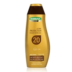 Bebak - Bebak Nemlendirici Güneş Losyonu Spf20+ 300mL