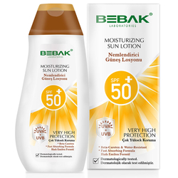 Bebak - Bebak SPF 50+ Nemlendirici Güneş Losyonu 200 ml