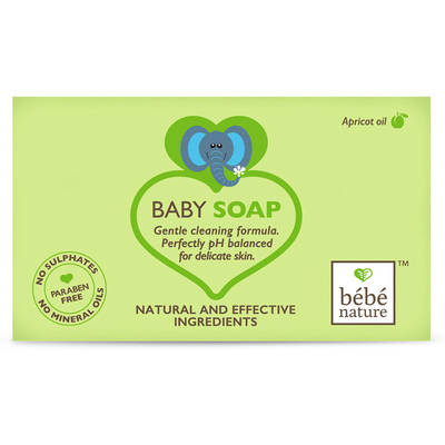 Bebe Nature Baby Soap Apricot Oil 100 ml