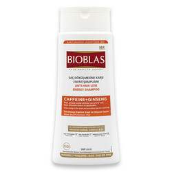 Bioblas - Bioblas Saç Dökülmesine Karşı Enerji Şampuanı Caffeine + Ginseng 360 ml