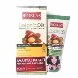 Bioblas - Bioblas Tüm Saçlar için Argan Yağı Özlü Set