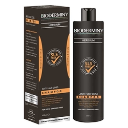 Bioderminy - Bioderminy Herbium Saç Dökülmesine Karşı Şampuan 300 ml - Kuru ve Yıpranmış Saçlar