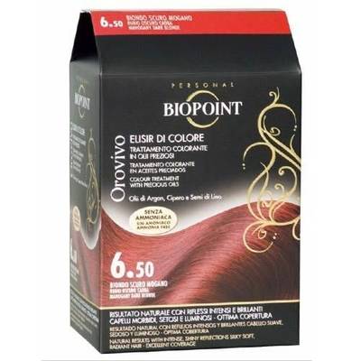 Biopoint Orovivo Saç Boyası 6.50 Akaju Kızıl