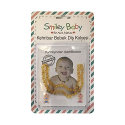 Biosmile - Biosmile Kehribar Bebek Diş Kolyesi No 2