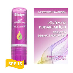 Blistex - Blistex Pürüzsüz Dudaklar için Bakım Lip Infusions Nourish SPF15 3,7 gr