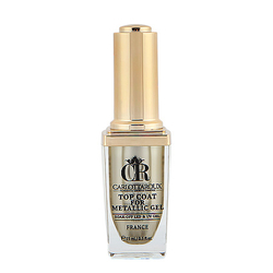 Carlottaroux - Carlottaroux Top Coat For Metallic Gel 15ml Kalıcı Oje