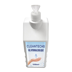Cleantechs - Cleantechs El Temizleme Jeli Kare Şişe 1000 ml