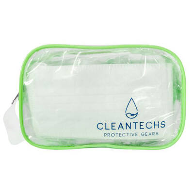 Cleantechs Hijyen Set 3 Yeşil Çantalı