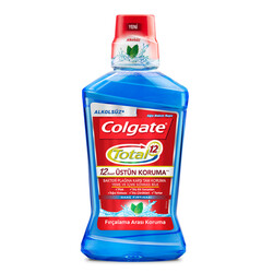Colgate - Colgate Alkolsüz Ağız Bakım Suyu-Nane Aromalı 500ml