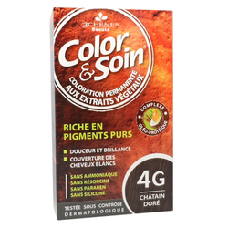 Color Soin - Color and Soin Saç Boyası 4G - Golden Chestnut