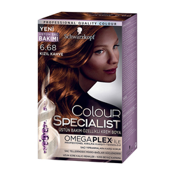 Colour Specialist - Colour Specialist C.Expert 6.68 Kızıl Kahve Saç Boyası 60 ml
