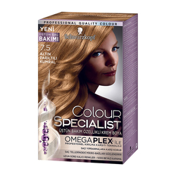 Colour Specialist - Colour Specialist C.Expert 7.5 Altın Parıltılı Kumral Saç Boyası 60 ml