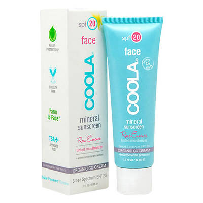 Coola Mineral Face Sunscreen Spf20 Rose Essence CC Cream 50ml - Kuru - Hassas Cilt