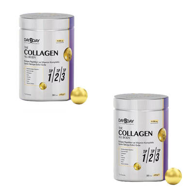 Day2Day The Collagen All Body Takviye Edici Gıda 300 g 1 ALANA 1 BEDAVA