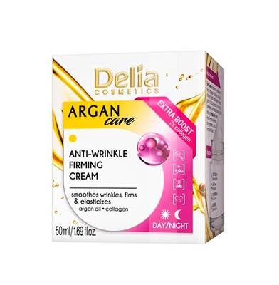Delia Argan Care Kırışıklık Karşıtı Sıkılaştırıcı Krem 50 ml Delia Argan Care Kırışıklık Karşıtı Sıkılaştırıcı Krem 50 ml
