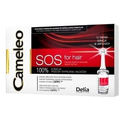 Delia Cosmetics - Delia Sos For Hair İntensive Treatment Ampolues Against Hair Loss 12x5 ml