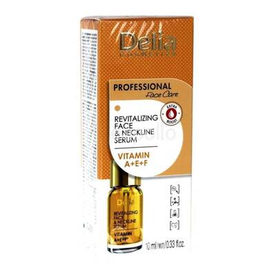 Delia Vitamins A+ E+ F Face & Neckline Serum 10 ml