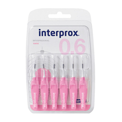 Dentaid - Dentaid INTERPROX 4G Nano Blister 6 Adet- Pembe - N31194