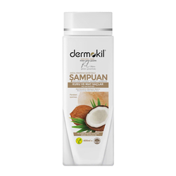 Dermokil - Dermokil Doğal Hindistan Cevizi Özlü Şampuan 400 ml