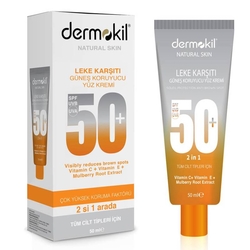 Dermokil - Dermokil Leke Karşıtı Güneş Koruyucu Yüz Kremi 50 ml