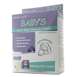 Dermolife - Dermolife Babys Anne Sütü Saklama Poşeti 20 Adet
