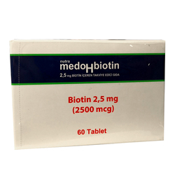 Dermoskin - Dermoskin Medohbiotin Biotin 2,5mg 60 Tablet