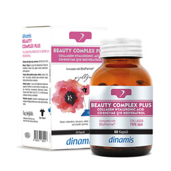 Dinamis - Dinamis Beauty Complex Plus Co Enzyme Q10 Resveratrol İçeren Takviye Edici Gıda 60 Kapsül