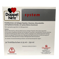 Doppel Herz System Kollagen Beauty İçeren Takviye Edici Gıda 30 x 25 ml - Thumbnail