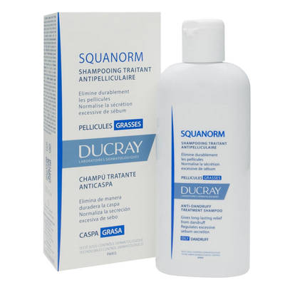 Ducray Squanorm Şampuan OILY Dandruff 200 ml
