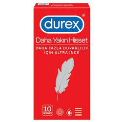 Durex - Durex Daha Yakın Hisset 10li Prezervatif