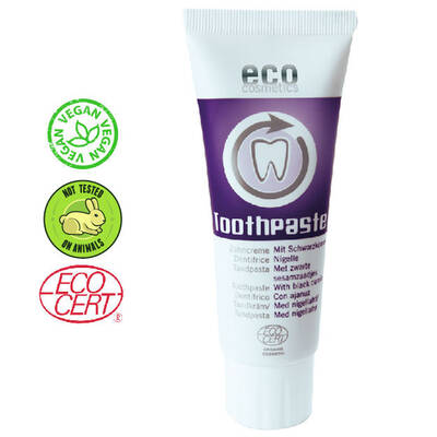 Eco cosmetics Çörek Otu Özlü Organik Sertifikalı Diş Macunu 75 ml