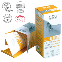 Eco Cosmetics - Eco cosmetics Organik Sertifikalı Güneş Koruyucu Krem (SPF 15) 75 ml