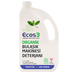 Ecos3 - Ecos3 Ekolojik Bulaşık Makinesi Deterjanı 2500 ml