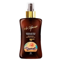 Eda Taşpınar - Eda Taşpınar Bronzlaştırıcı Koruyucu Yağ Spf15 200ml