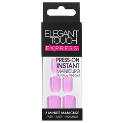 Elegant Touch - Elegant Touch Express Dusky Lilac Kendinden Yapışkanlı Takma Oje