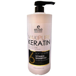 Elose - Elose Maxipure Keratin Soft & Shine Vitamin Shampoo 1000ml