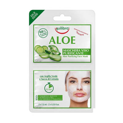 Equilibra Aloe Purifying Face Mask 2 x 7,5 ml