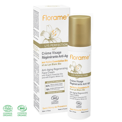 Florame - Florame Organik Aromaterapi LYS- Beyaz Zambak Nemlendirici Bakım Kremi 50 ml