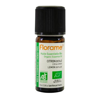 Florame Organik Aromaterapi Distile Limon Kabuğu (Citrus Limon)10 ml