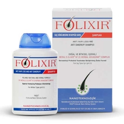 Folixir - Folixir Saç Dökülmesi ve Kepek Karşıtı Bakım Şampuanı 300 ml