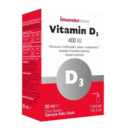 Imuneks - Imuneks Vitamin D3 400 IU 20 ml