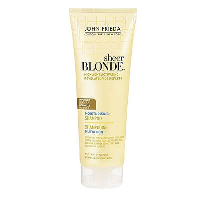 John Frieda Sheer Blonde Moisturising Shampoo (Açık Sarı Ton) 250 ml