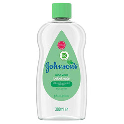 Johnson Johnson - Johnsons Baby Aloe Vera Bebek Yağı 300 ml