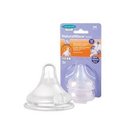 Lansinoh - Lansinoh Natural Wave Biberon Emziği - Yavaş Akış