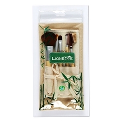 Lionesse - Lionesse Naturel Bamboo Makyaj Fırça Seti 326