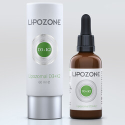 Lipozone - Lipozone Lipozomal D3 + K2 60 ml
