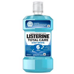 Listerine - Listerine Stay White Serinletici Nane Ağız Bakım Ürünü 500 ml