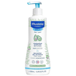 Mustela - Mustela Gentle Cleansing Gel Yenidoğan Şampuanı 500 ml